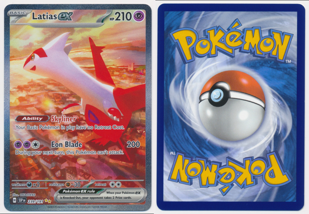 Unique image for Latias ex (Alt Full Art) - 239/191