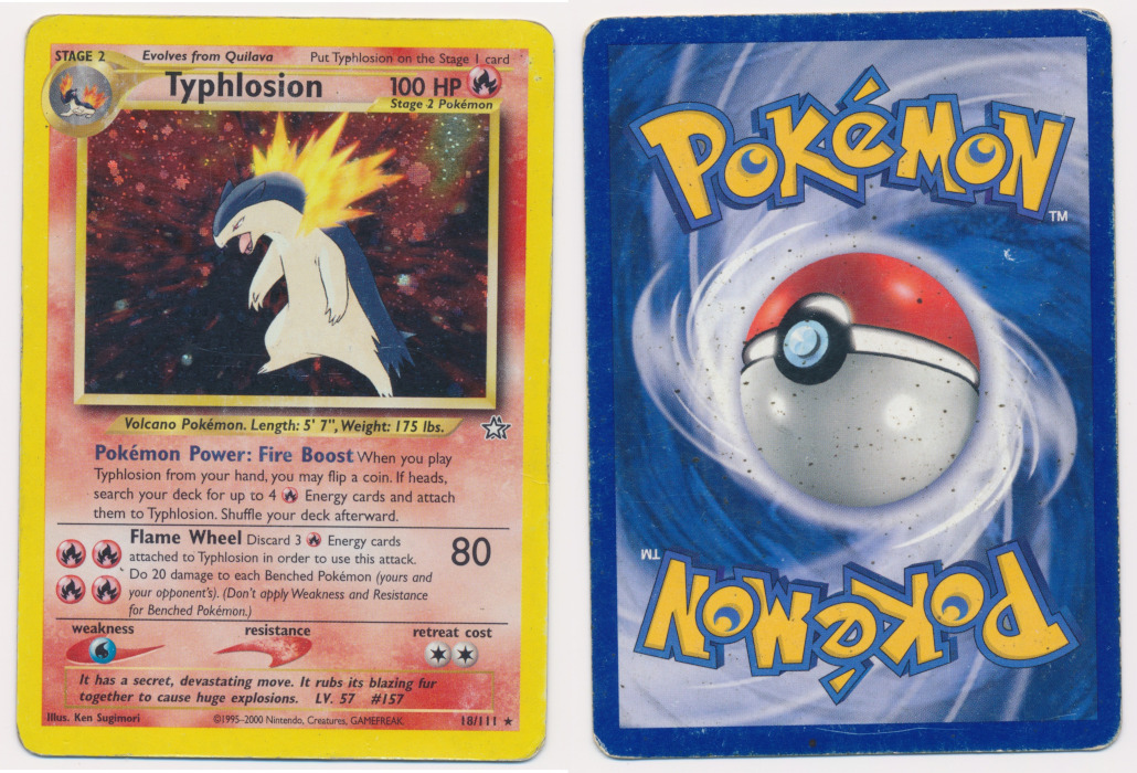 Unique image for Typhlosion - 18/111
