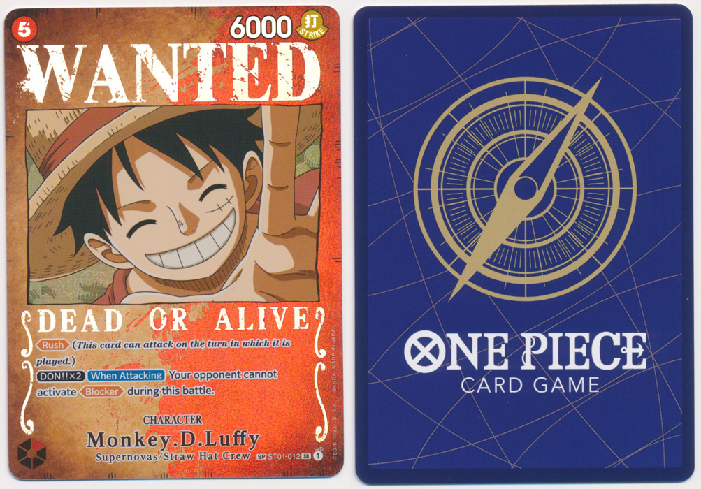 Unique image for Monkey.D.Luffy (012) (Wanted Poster)