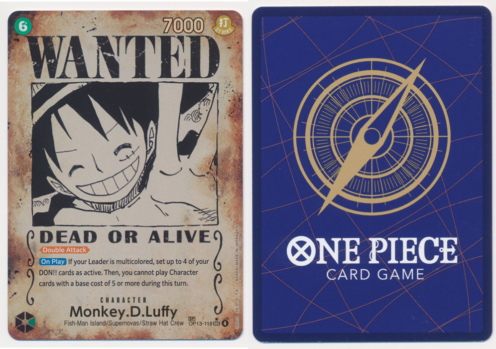 Unique image for Monkey.D.Luffy (118) (Wanted Poster)