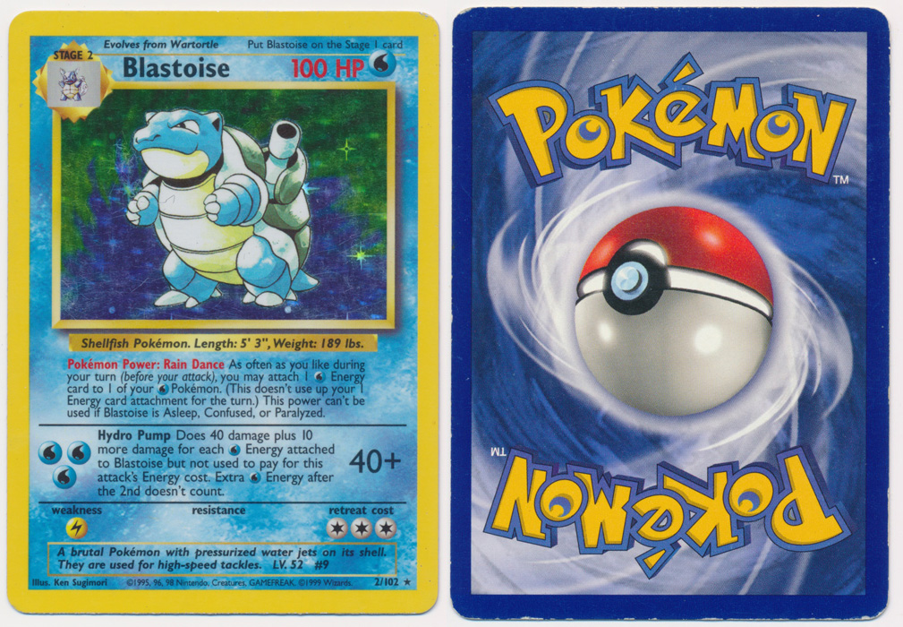 Unique image for Blastoise - 2/102