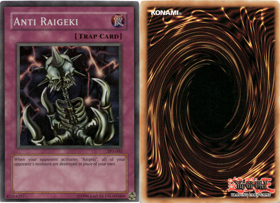 Unique image for Anti Raigeki