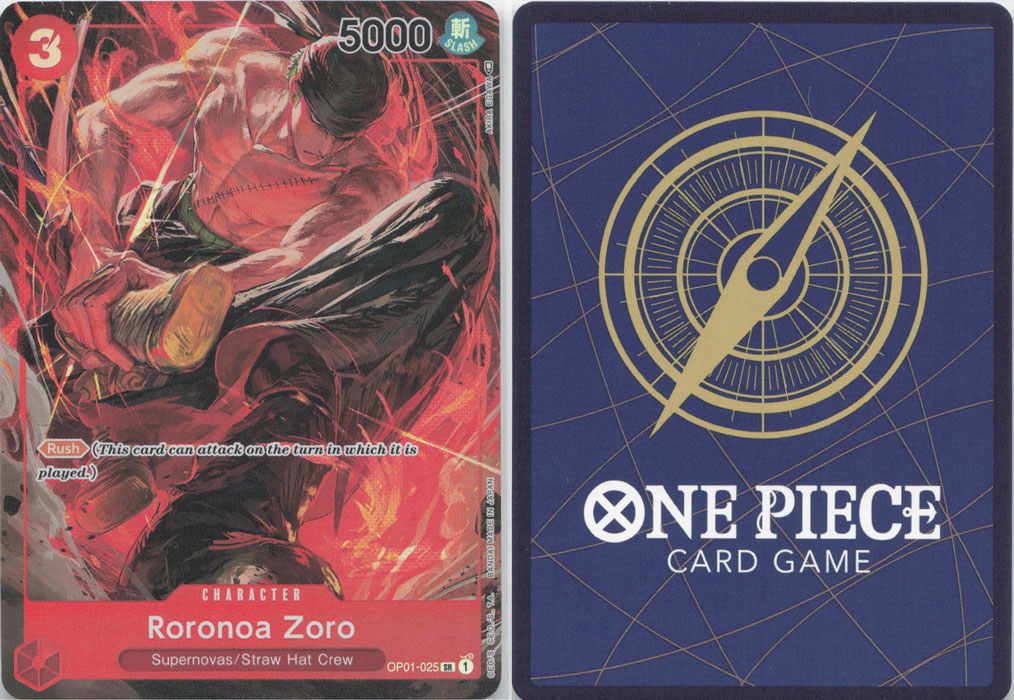 Unique image for Roronoa Zoro (025) (Parallel)