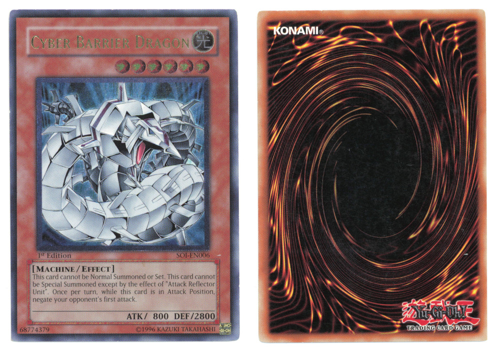 Unique image for Cyber Barrier Dragon (Ultimate Rare)