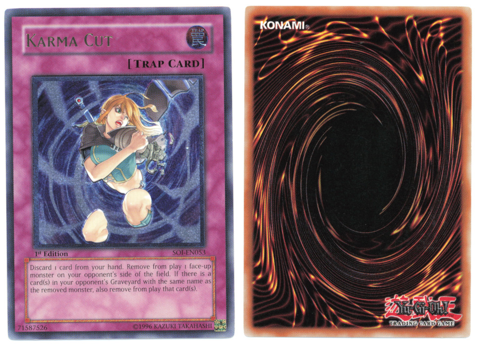 Unique image for Karma Cut (Ultimate Rare)