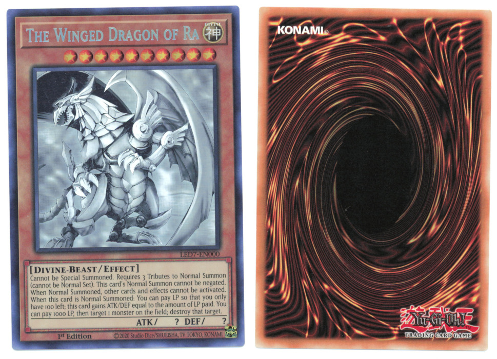 Unique image for The Winged Dragon of Ra (Ghost Rare)
