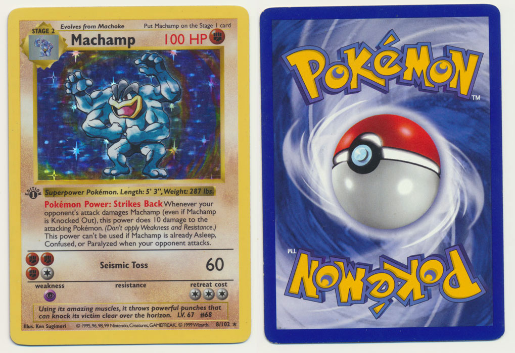 Unique image for Machamp - 8/102