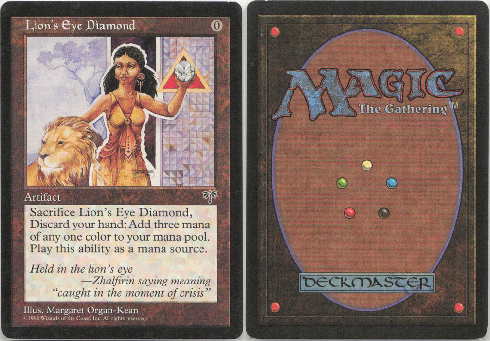 Unique image for Lion's Eye Diamond