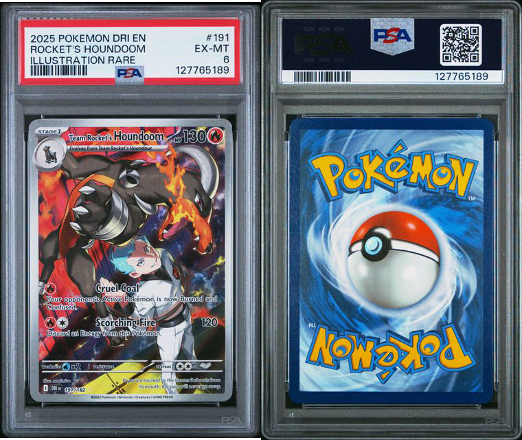 Unique image for Team Rocket's Houndoom - 191/182