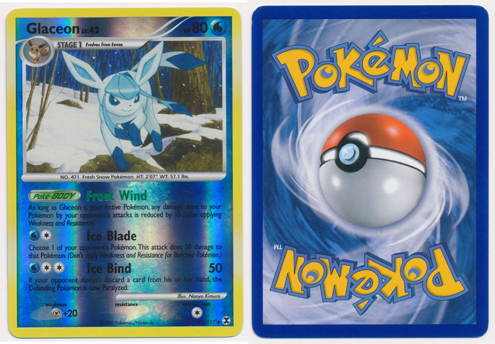 Unique image for Glaceon - 41/111 (Reverse Foil)