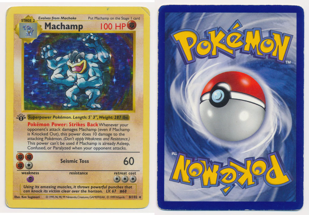 Unique image for Machamp - 8/102