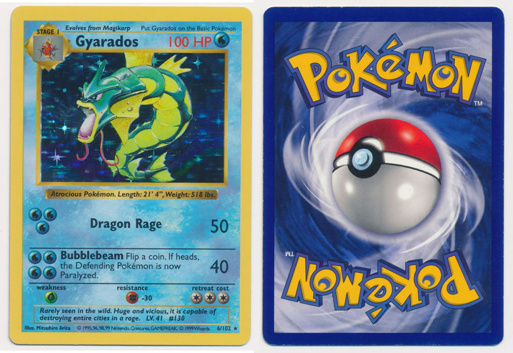 Unique image for Gyarados - 6/102