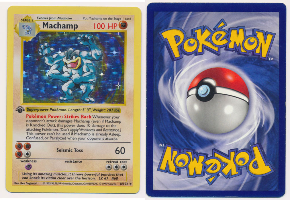 Unique image for Machamp - 8/102
