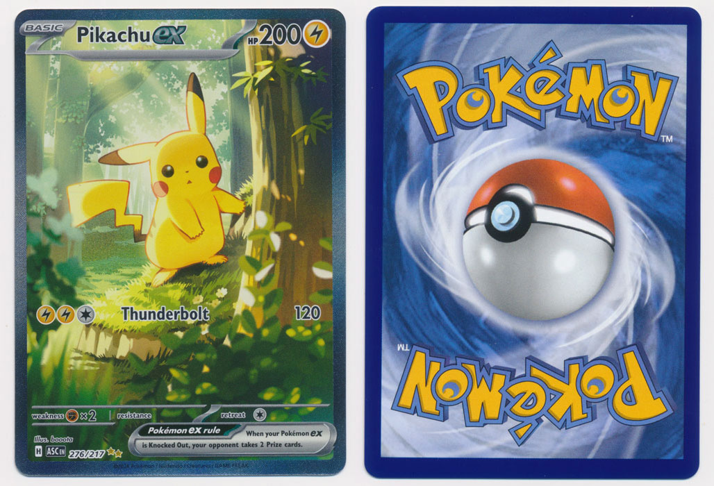 Pikachu ex (Alt Full Art) - 276/217