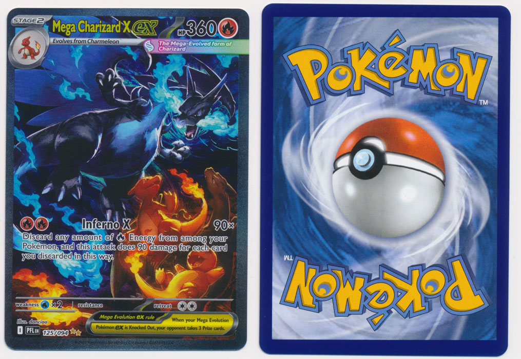 Unique image for Mega Charizard X ex (Alt Full Art) - 125/094
