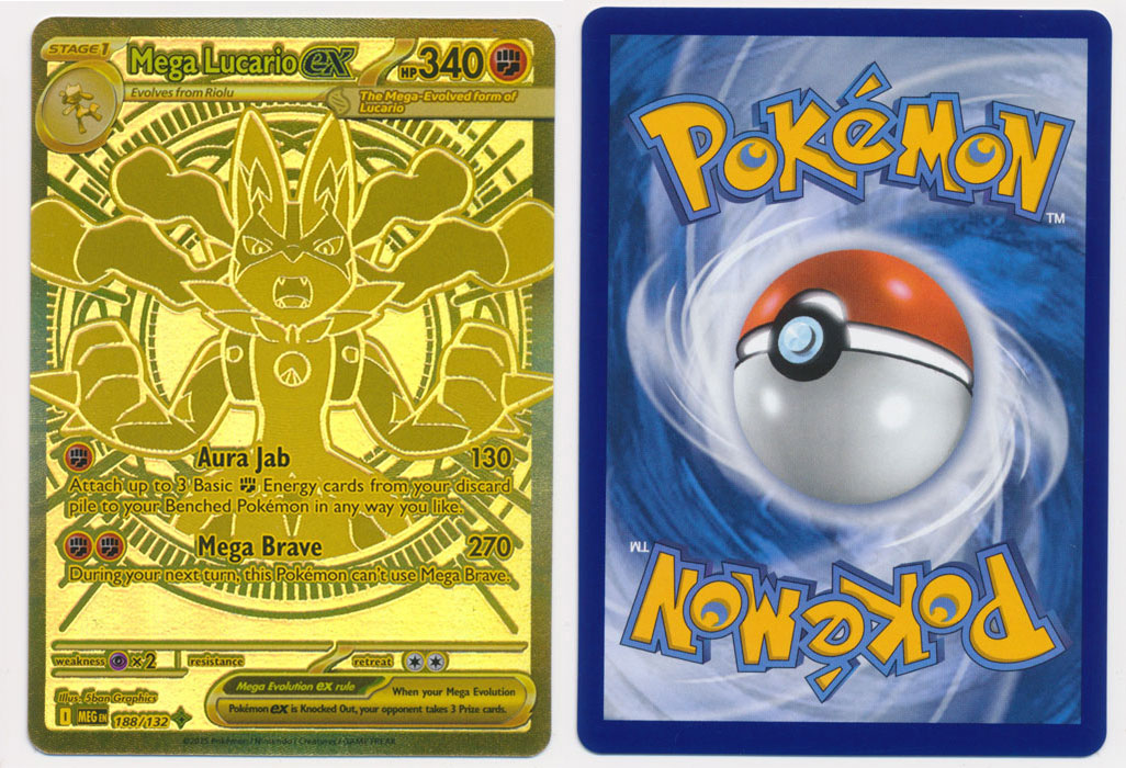 Unique image for Mega Lucario ex (Secret Rare) - 188/132