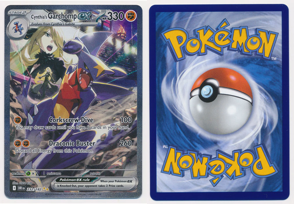 Unique image for Cynthia's Garchomp ex (Alt Full Art) - 232/182