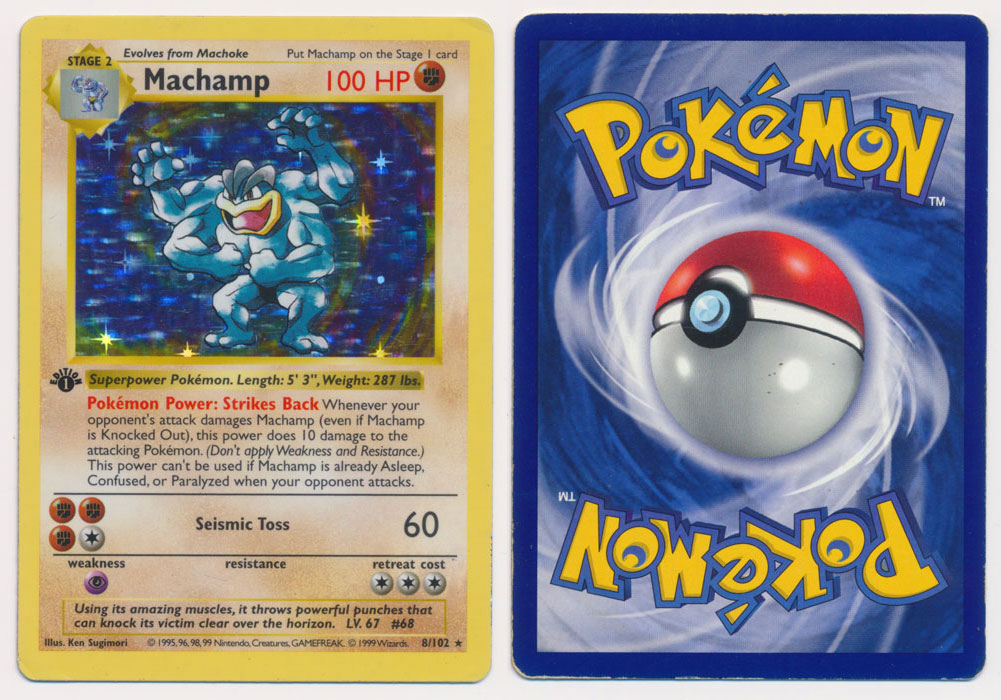 Unique image for Machamp - 8/102