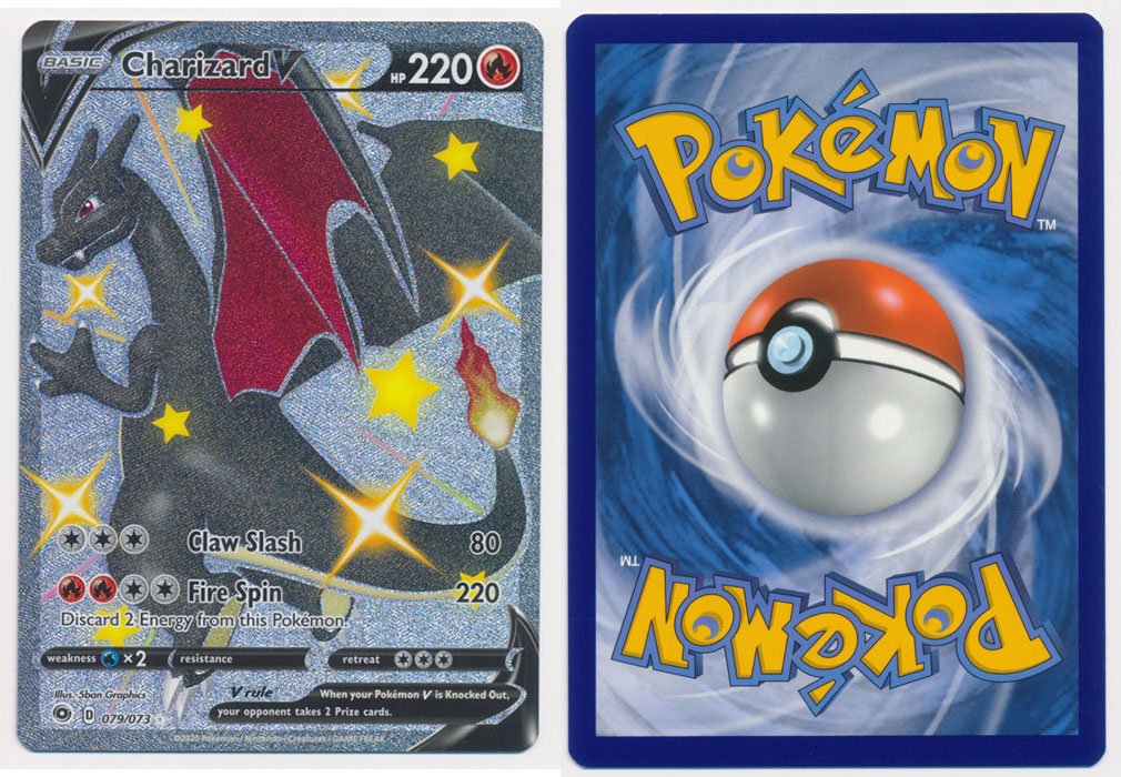 Unique image for Charizard V (Shiny) - 079/073