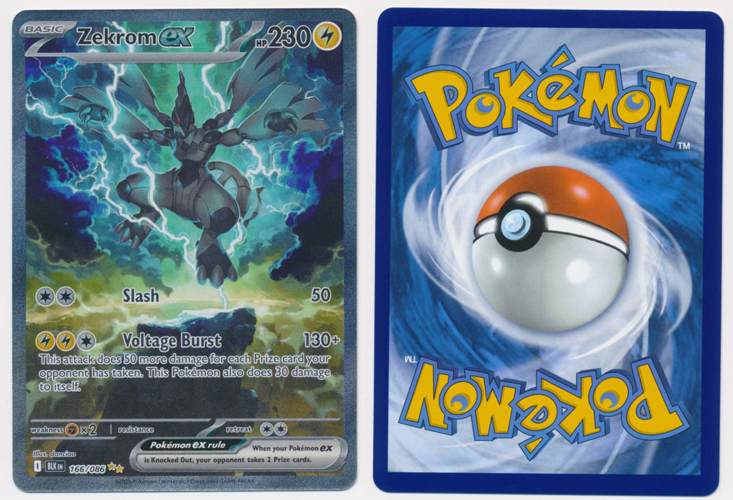Zekrom ex (Alt Full Art) - 166/086