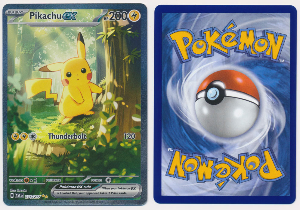 Pikachu ex (Alt Full Art) - 276/217
