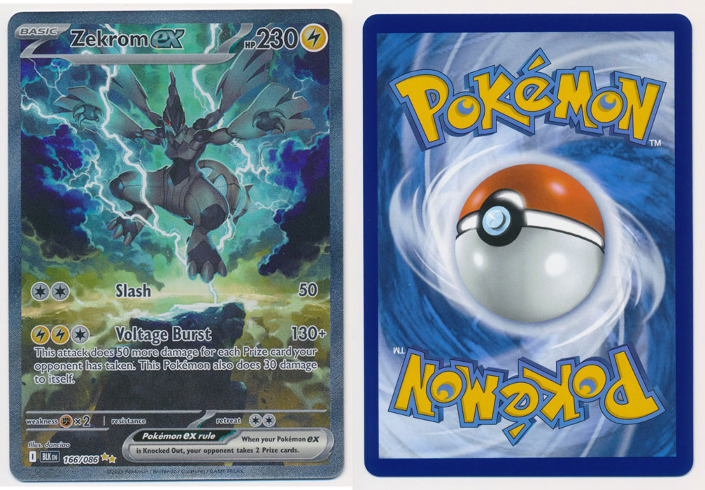 Zekrom ex (Alt Full Art) - 166/086