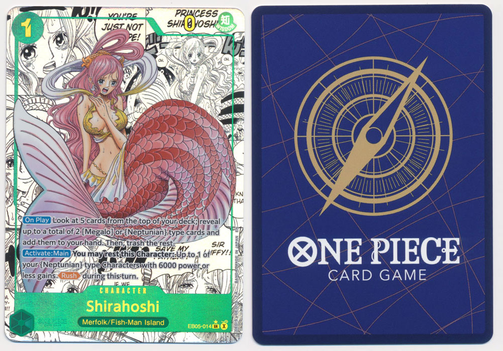 One Samurai Card Super Rare Singles - Heroines Edition Vol 2 - One Piece Card Game