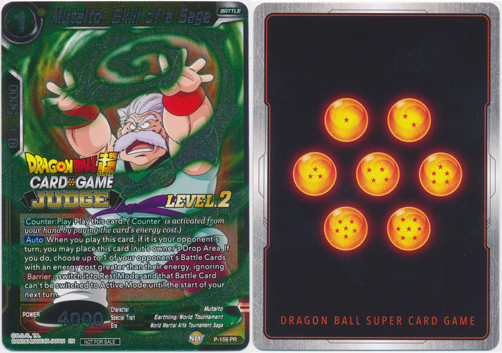 Skill of a Sage 159 // Mutaito Power Booster Promo DBS CARD GAME // P Skill of a Sage 159 // Mutaito Power Booster Promo DBS CARD GAME // P