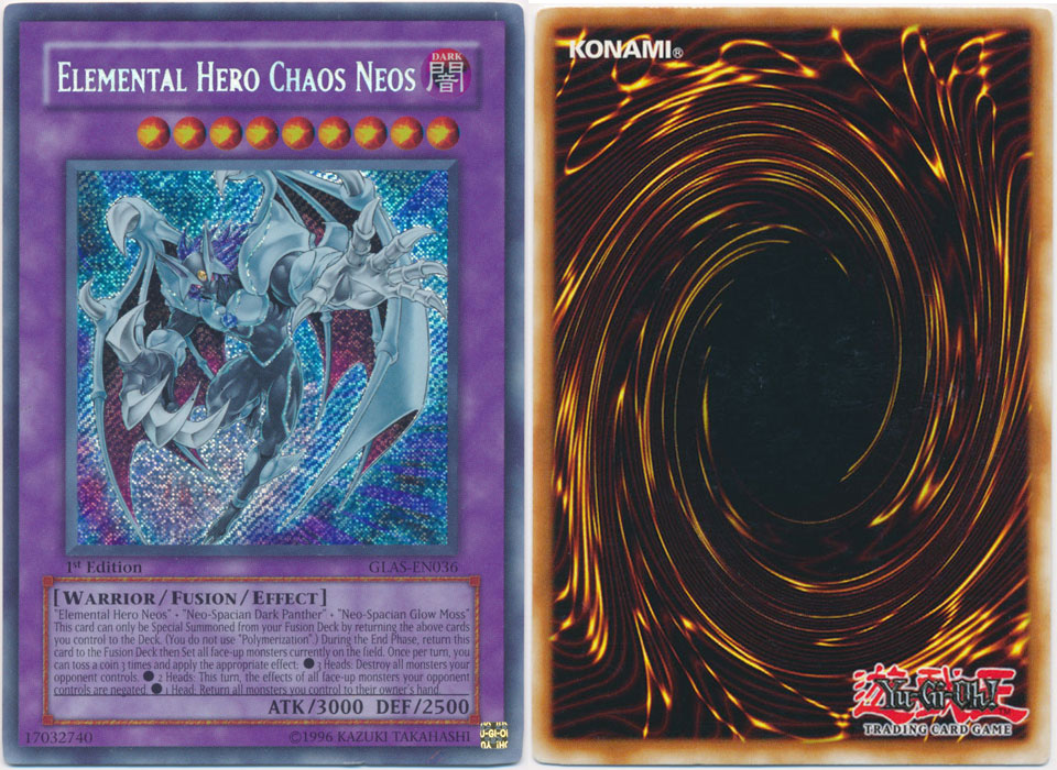 Elemental Hero Chaos Neos (Secret Rare)