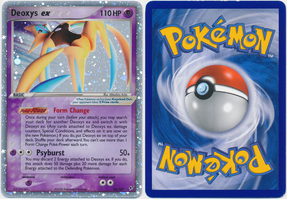 Unique image for Deoxys ex (Attack) - 98/107