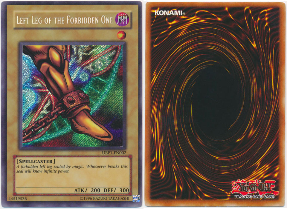 Unique image for Left Leg of the Forbidden One