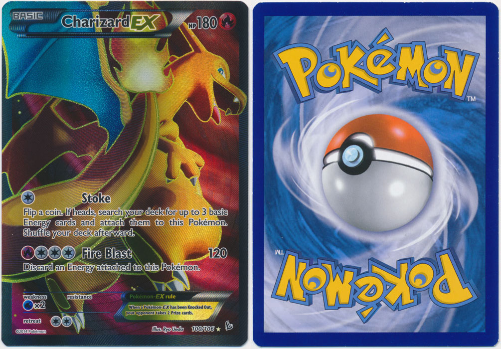 Charizard Ex Full Art 100 106