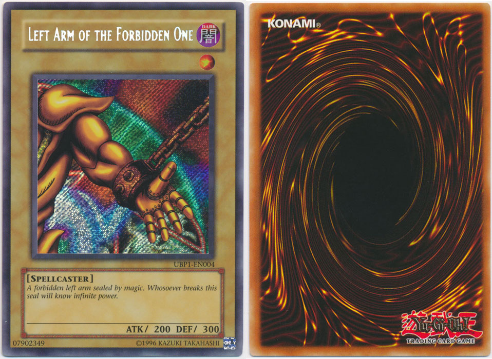 Unique image for Left Arm of the Forbidden One