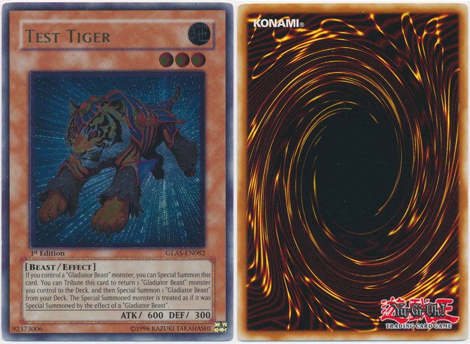 Unique image for Test Tiger (Ultimate Rare)