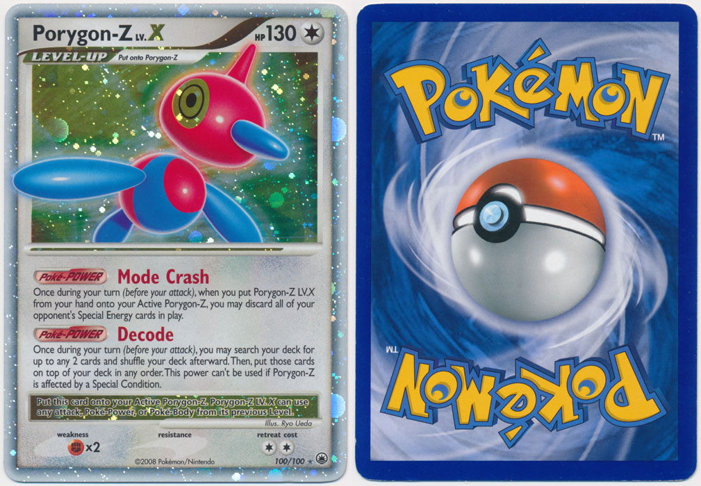 Porygon-Z LV.X - Majestic Dawn #100 Pokemon Card