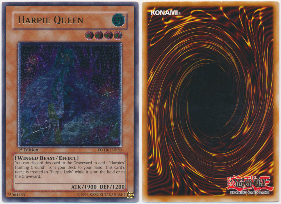 Unique image for Harpie Queen (Ultimate Rare)