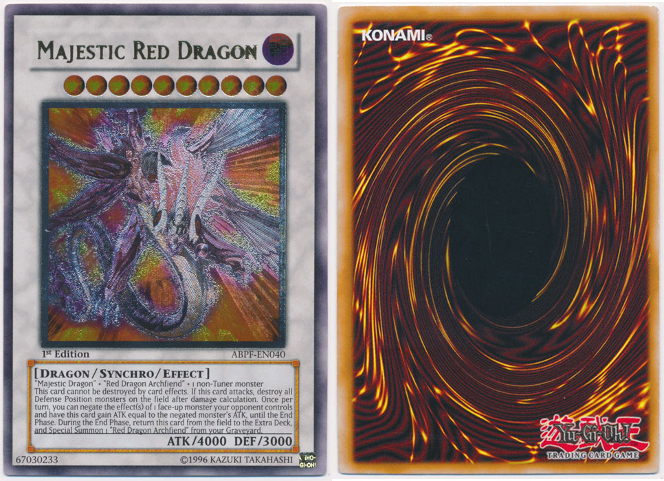 Unique image for Majestic Red Dragon (Ultimate Rare)