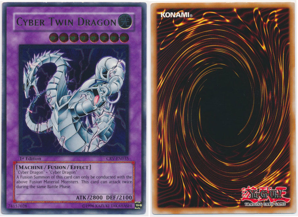 Unique image for Cyber Twin Dragon (Ultimate Rare)