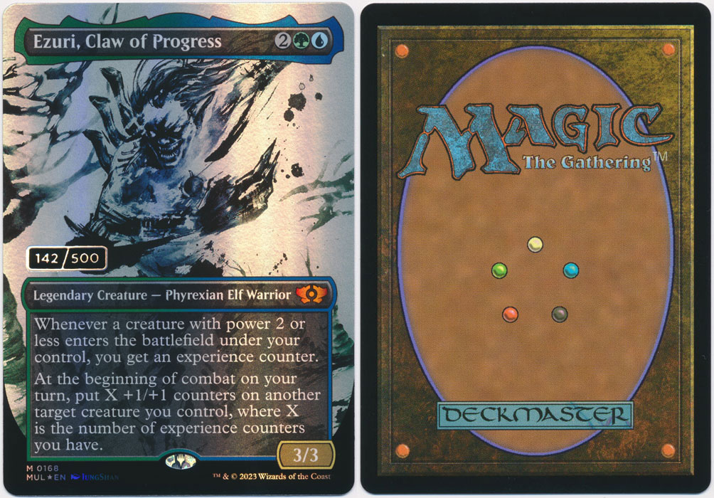 Unique image for Ezuri, Claw of Progress (Serialized Foil)