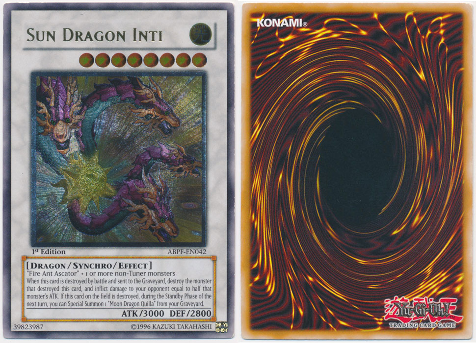 Unique image for Sun Dragon Inti (Ultimate Rare)