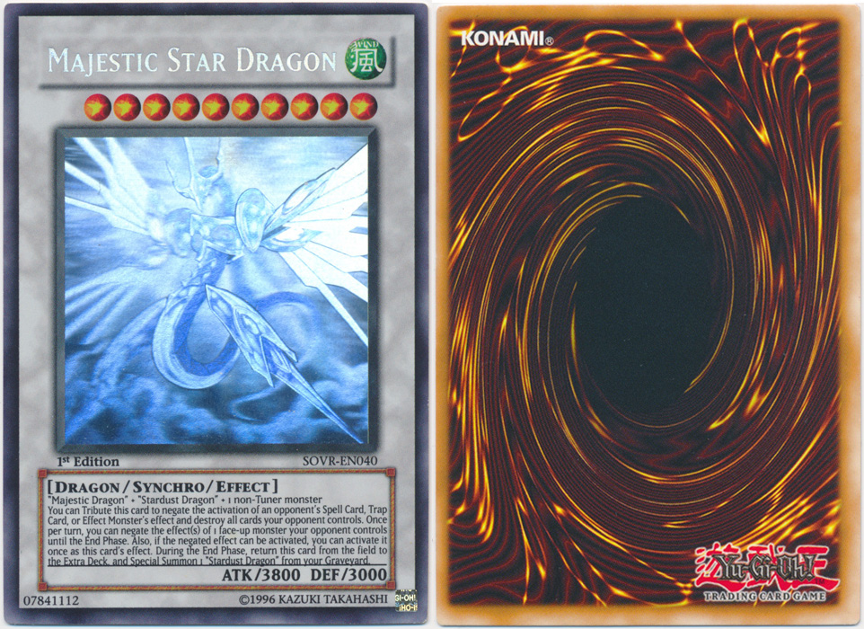 Unique image for Majestic Star Dragon (Ghost Rare)