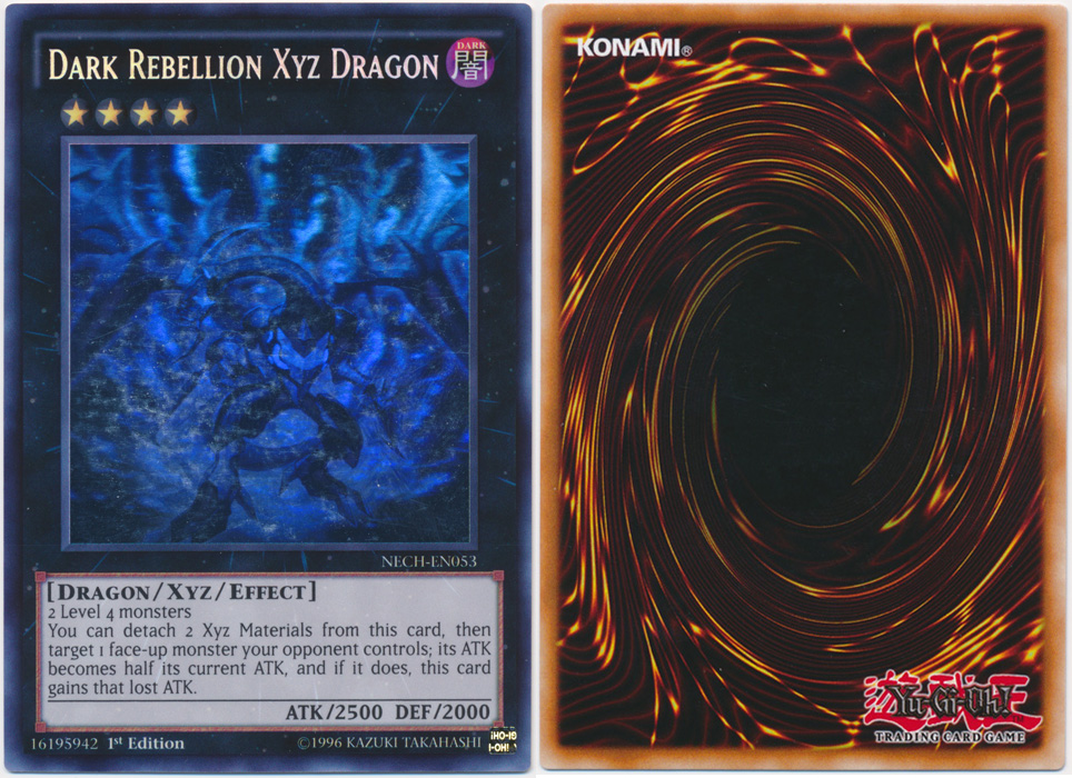 Unique image for Dark Rebellion Xyz Dragon (Ghost Rare)