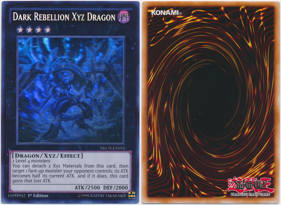 Unique image for Dark Rebellion Xyz Dragon (Ghost Rare)