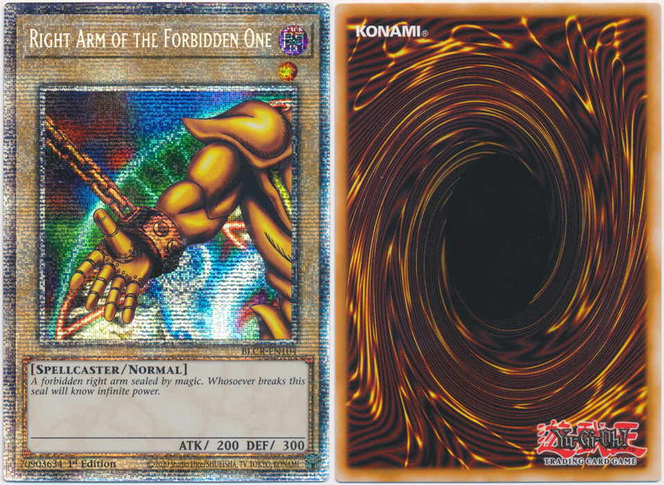 Unique image for Right Arm of the Forbidden One