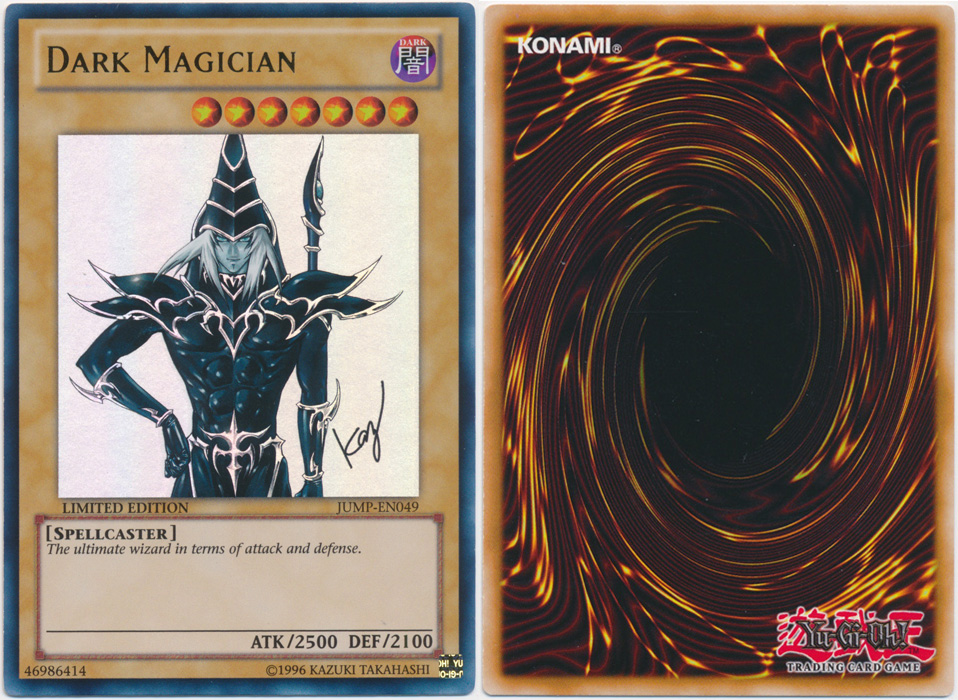 Unique image for Dark Magician