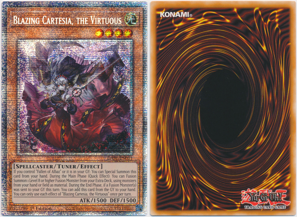 Unique image for Blazing Cartesia, the Virtuous