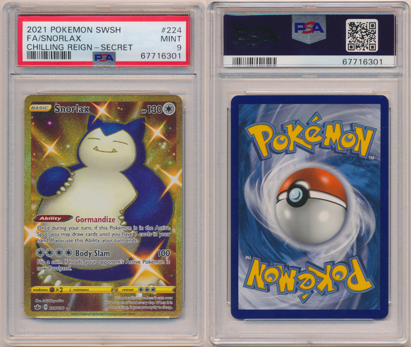 Unique image for Snorlax (Secret Rare) - 224/198