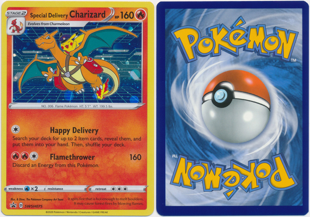 Unique image for Special Delivery Charizard - SWSH075