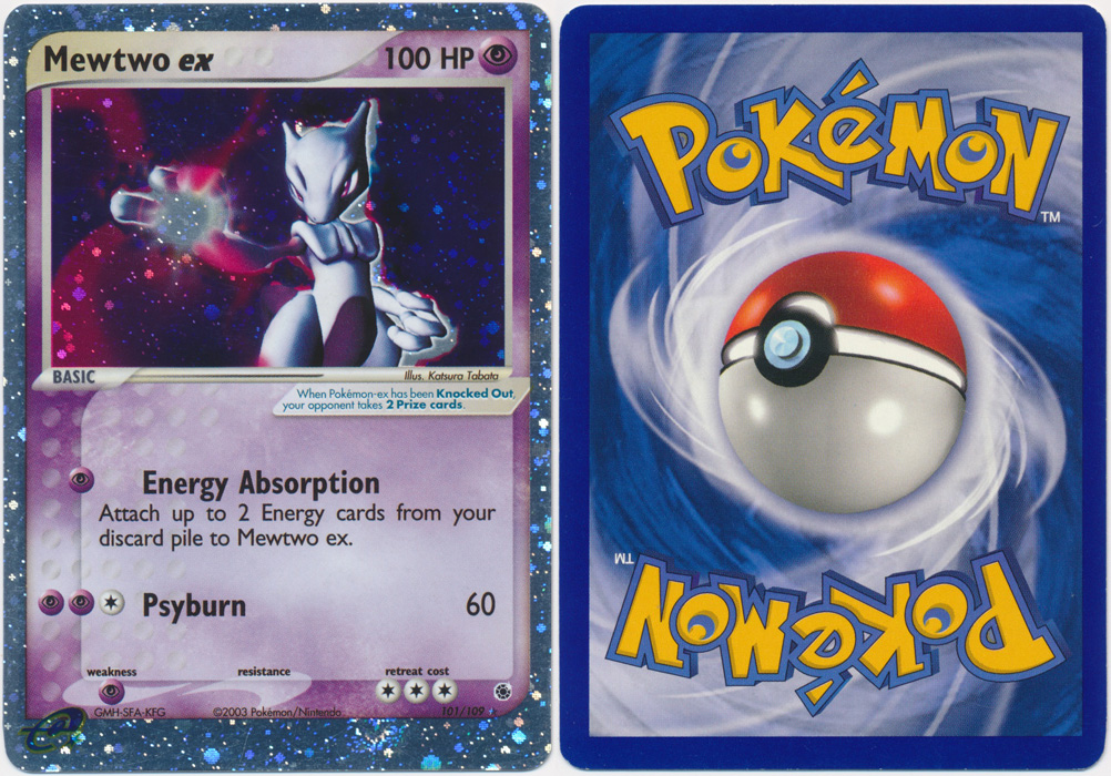 Unique image for Mewtwo ex - 101/109