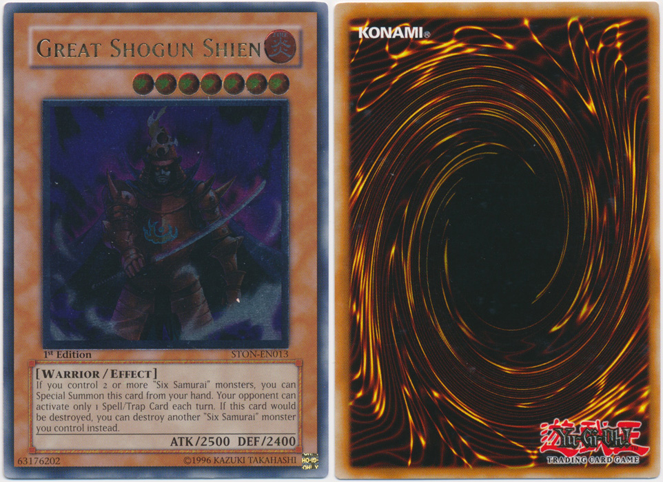 Unique image for Great Shogun Shien (Ultimate Rare)